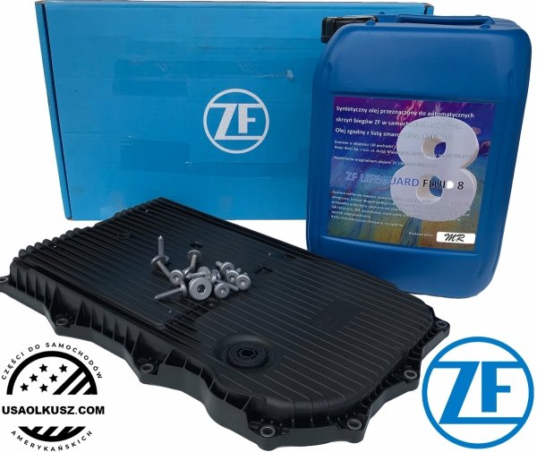 Filtr + olej skrzyni 8-SPD ZF 8HP45 RAM 1500 3,6 V6 2013