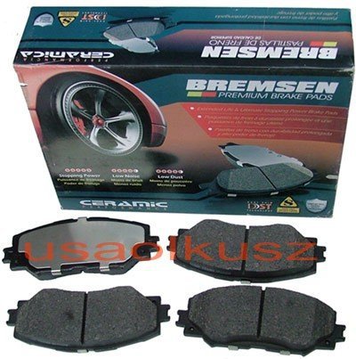 Przednie CERAMICZNE klocki hamulcowe Toyota Matrix Corolla 2009-