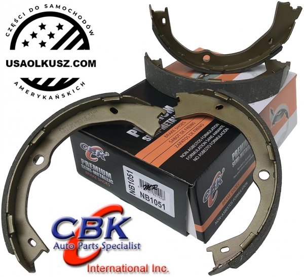 Szczęki hamulca postojowego GMC Sierra 1500 2014-2019