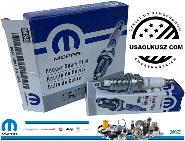 Kpl 6 szt świec zapłonowych MOPAR Dodge Dakota 3,9 V6 1997-2003