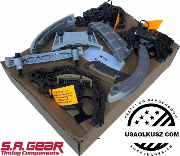 Rozrząd napinacze łańcuchy prowadnice Saturn Vue 3,6 V6 2008-2010