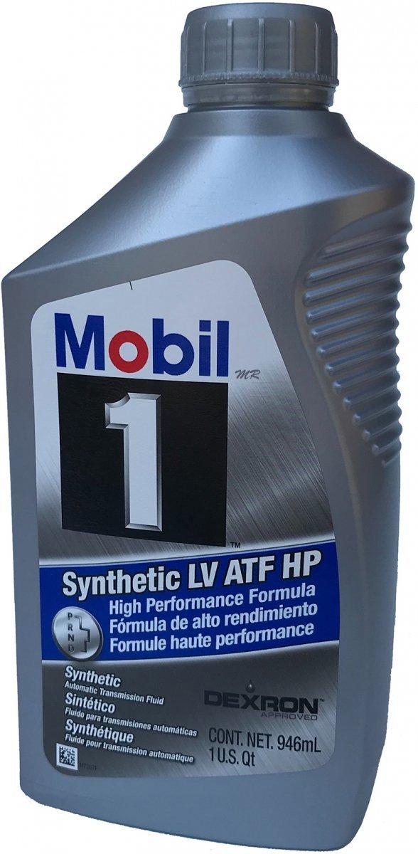 Filtr + olej Mobil1 Synthetic LV ATF HP DEXTRON skrzyni biegów 8L45 Cadillac ATS 2016-2019