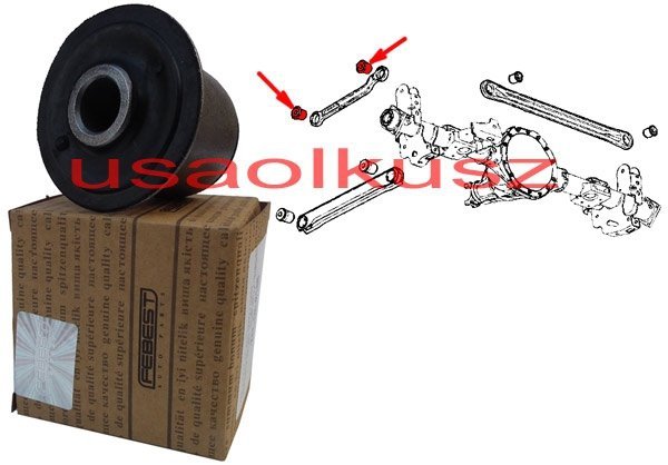 Tuleja tylnego górnego wahacza Cadillac Escalade 2002-2010