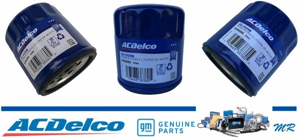 Filtr olej silnikowy 0W20 Dexos1 Full Synthetic ACDelco Chevrolet Equinox 1,5 Ecotec 2018-