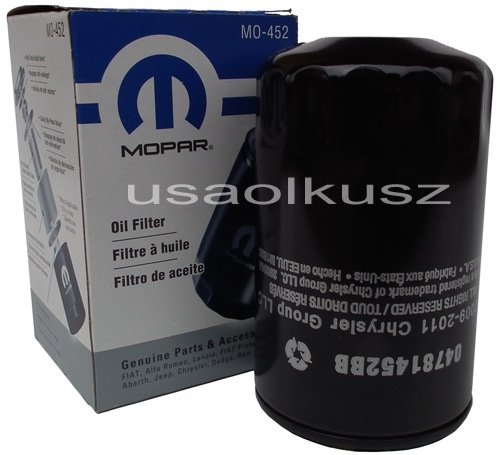 Filtr oleju silnika MOPAR MO-452  Dodge Nitro 3,7 V6 -2008