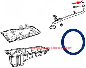 Oring smoka pompy oleju Dodge Durango 2000-