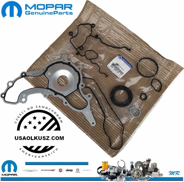 Zestaw uszczelek przód silnika MOPAR Jeep Wrangler JK 3,6 V6 -2018