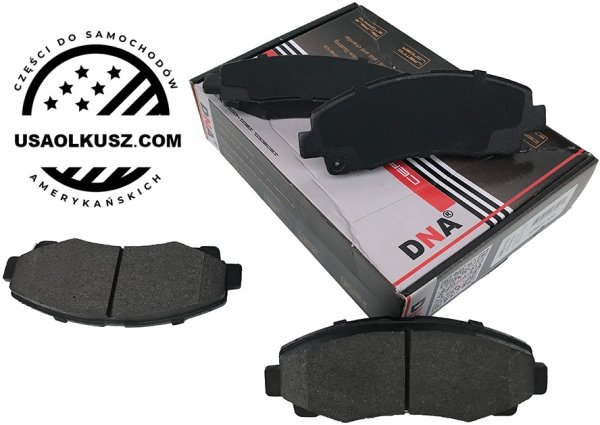 Przednie klocki + WIERCONE nacinane tarcze hamulcowe Acura TL 2009-2014