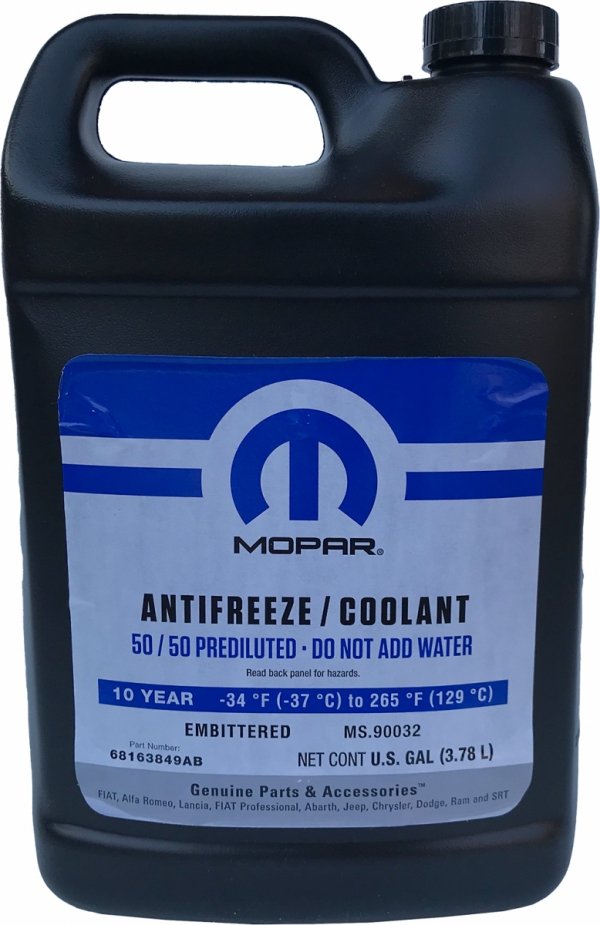 Płyn chłodzący -37 MOPAR MS-90032 10lat TYPE 3