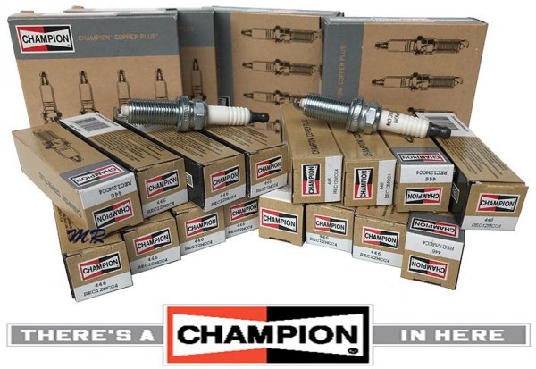 Świece zapłonowe CHAMPION Copper Plus - 16szt Chrysler 300C 5,7 V8 2009-