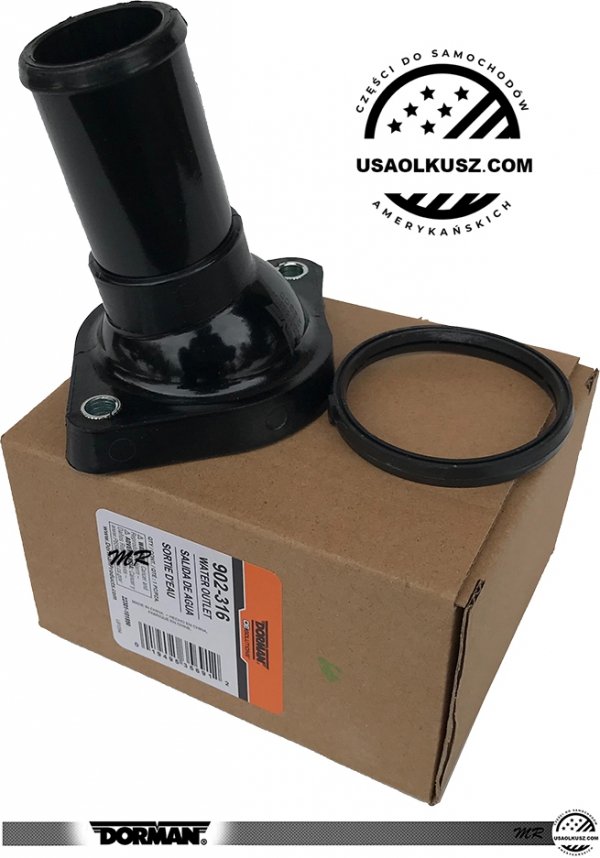 Króciec obudowa termostatu Dodge Avenger 2,4 L4 DOHC 16V 2008-