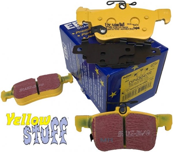 Klocki hamulcowe tylne EBC YellowStuff Ford Edge 2015-