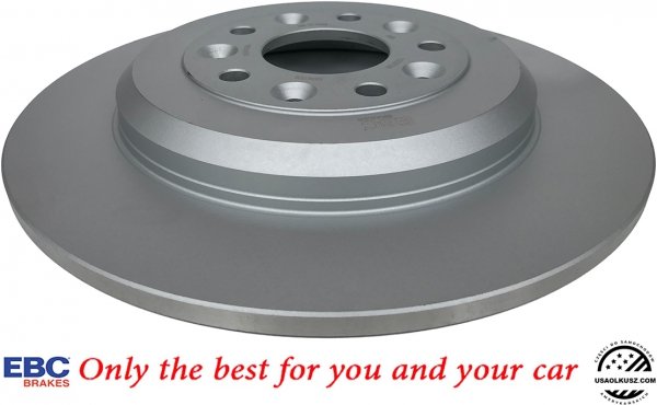 Tarcza hamulcowa tylna 330mm EBC seria Premium Ford Flex 2009-2019