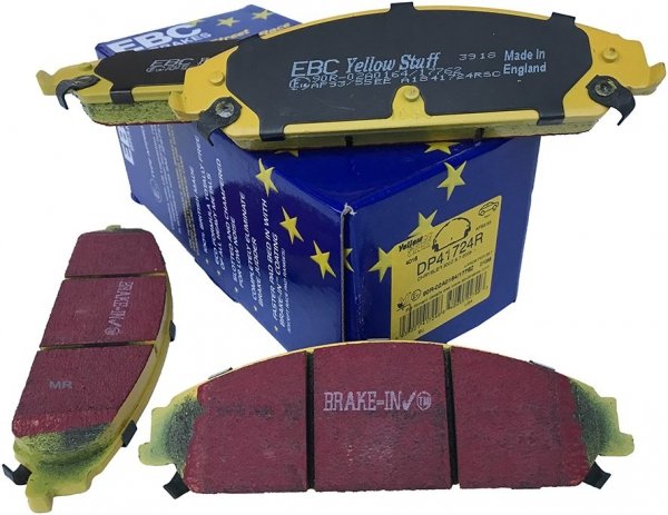 Klocki hamulcowe przednie EBC YELLOWSTUFF Dodge Magnum