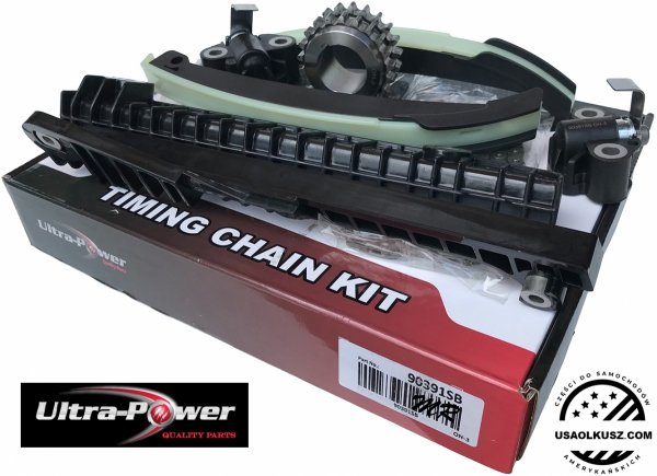 Zestaw rozrządu silnika łańcuchy prowadnice napinacze Ford F-350 F-450 F350 F450 Super Duty 5,4 V8 / 6,8 V10