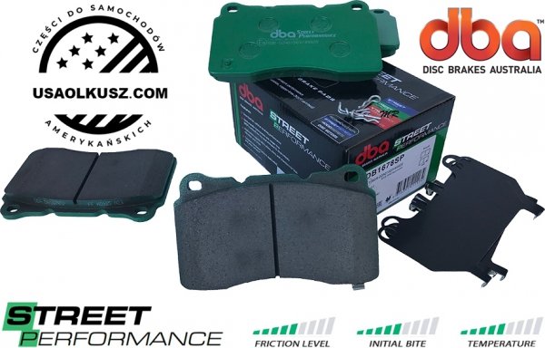 Klocki hamulcowe przednie DBA Street Performance Cadillac STS 2006-2011