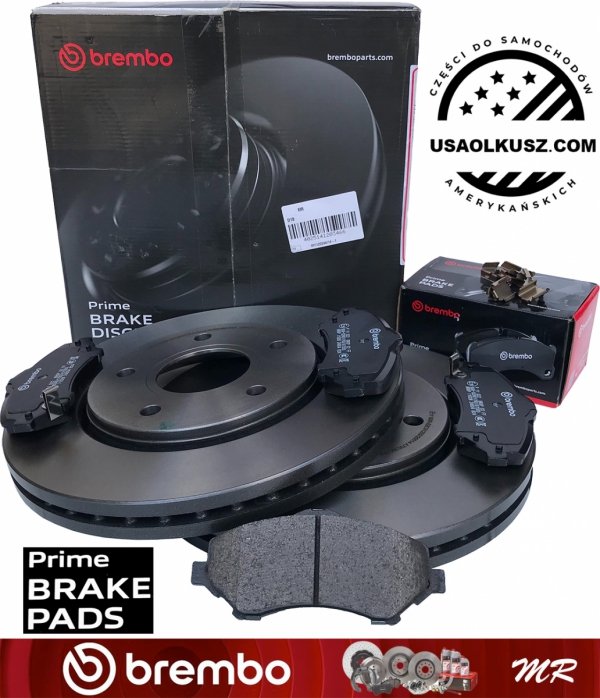 Klocki oraz przednie tarcze hamulcowe 303mm BREMBO Lancia Voyager