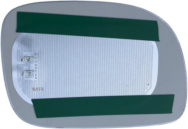 Szkło lusterka lewe PODGRZEWANE ASFERYCZNE Chrysler Voyager Town Country 1996-2008