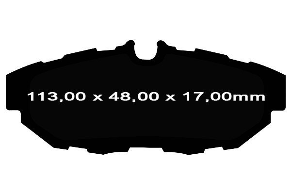 Tylne klocki GreenStuff + NACINANE tarcze hamulcowe EBC seria USR Ford Mustang 2005-2014
