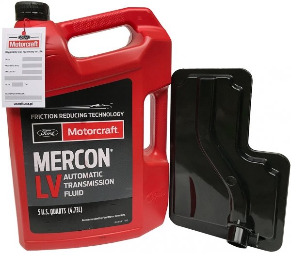 Filtr olej Motorcraft Mercon LV skrzyni biegów 6F50 Lincoln MKX