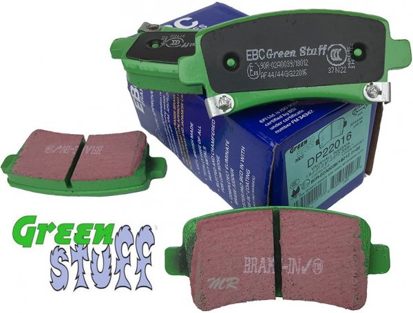 Klocki hamulcowe tylne EBC GreenStuff Chevrolet Impala 2014-2020