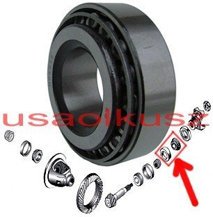 Łożysko wałka ataku pinion OUTER przedniego mostu Chevrolet Express 2003-2008