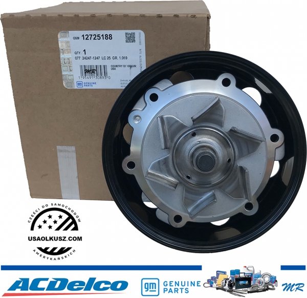 Pompa wody Chevrolet Corvette C8 Stingray 6,2 V8 2020-2025