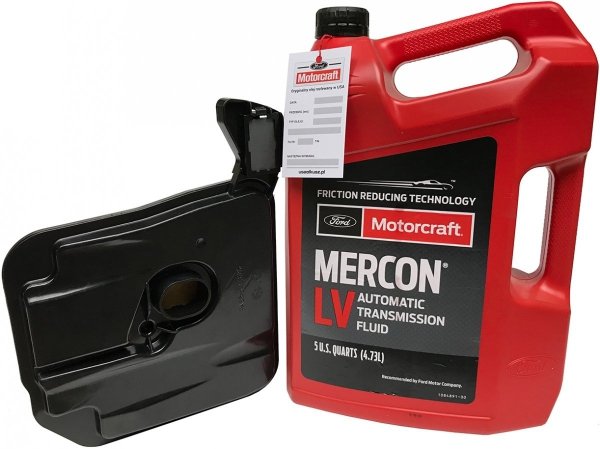 Filtr olej Motorcraft Mercon LV skrzyni biegów 6F35 Lincoln MKC 2015-
