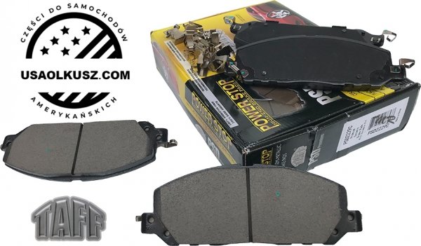 Przednie CERAMICZNE klocki + tarcze hamulcowe 363mm Ford Explorer V6 2020- CZERWONE ZACISKI