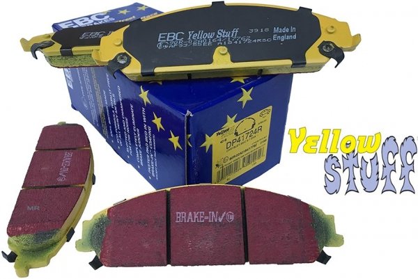 Klocki hamulcowe przednie EBC YELLOWSTUFF Dodge Magnum
