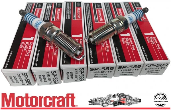Świece zapłonowe MOTORCRAFT SP520 Lincoln MKX 3,7 V6