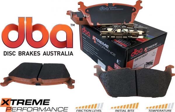 Tylne klocki Xtreme Performance + tarcze hamulcowe DBA seria 4000 T3 RAM 1500 DT 2019-