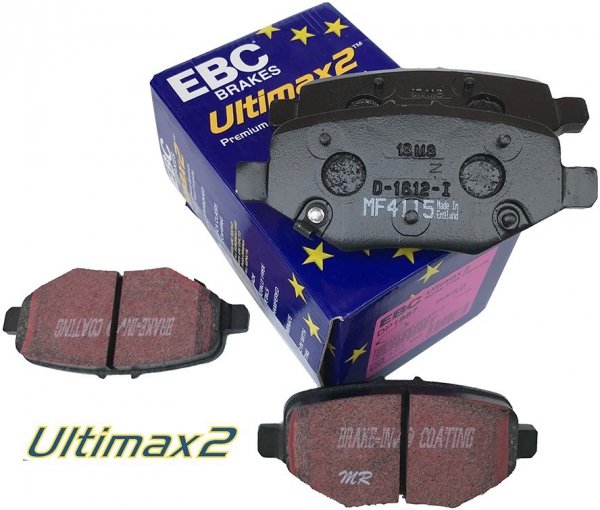 Tylne klocki hamulcowe do tarcz 345mm EBC Ultimax2 Lincoln MKT 2013-2014