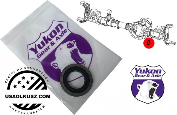 Uszczelniacz lewej półosi przedniego mostu M210 DANA44 Jeep Wrangler JL 2018-