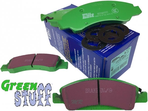 Przednie klocki GreenStuff + tarcze hamulcowe 330mm EBC seria PREMIUM Chevrolet Tahoe 2009-2020