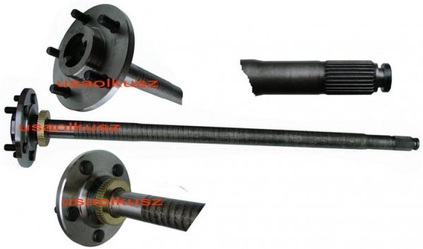 Półoś napędowa lewa z ABS DANA 35 Jeep Wrangler  YJ TJ 1993-2004