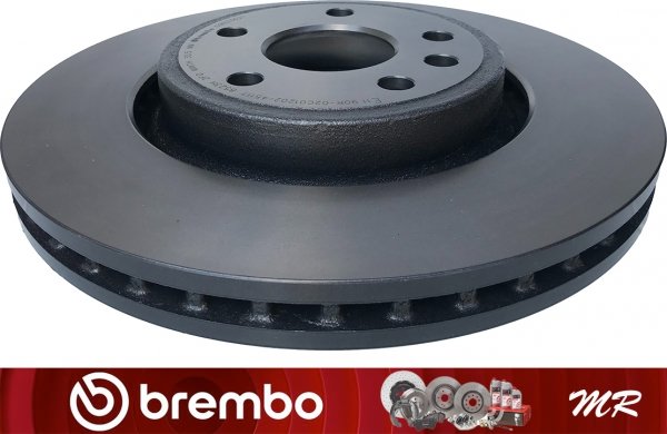 Przednie klocki tarcze BREMBO + jarzma hamulcowe 350mm Jeep Grand Cherokee 3,6 V6 2011-