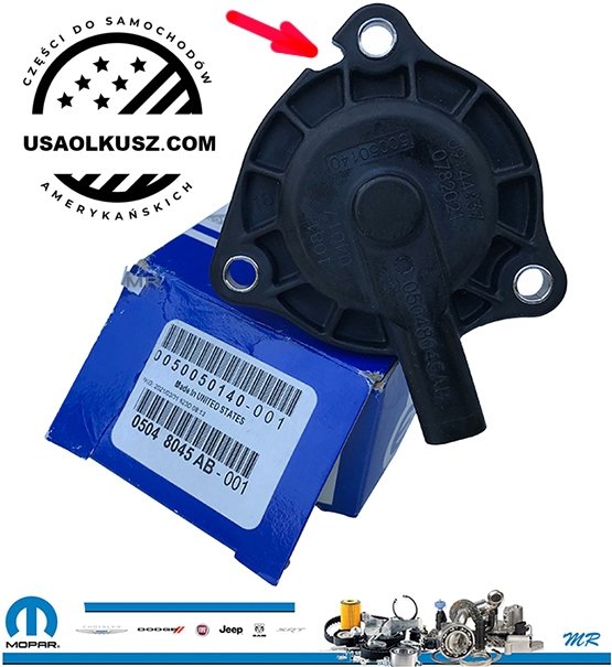 Siłownik faz wałka rozrządu zaworów wydechowych Chrysler Voyager 3,6 V6 2020-