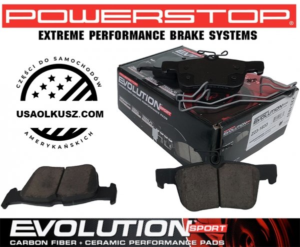 Klocki hamulcowe tylne POWERSTOP Z23 EVOLUTION SPORT Ford Kuga 2017-