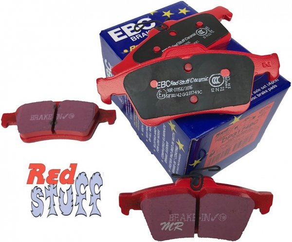 Tylne CERAMICZNE klocki hamulcowe EBC RedStuff Ford Kuga 2013-2016