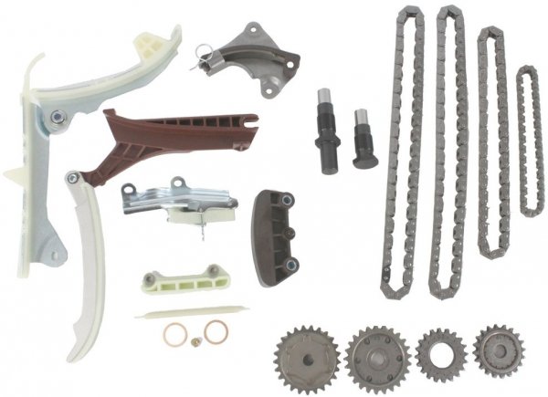 Rozrząd kpl łańcuchy ślizgi koła zębate oraz napinacze Mercury Mountaineer 4,0 V6