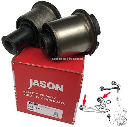 Tuleje wahacza przedniego dolnego Ford Expedition 2003-2006
