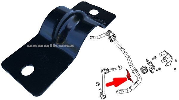 Obejma gumy stabilizatora wewnętrzna Dodge Charger RWD