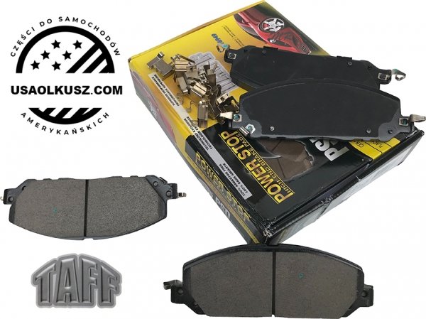 Przednie CERAMICZNE klocki + tarcze hamulcowe 363mm Ford Explorer V6 2020- CZERWONE ZACISKI