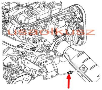 Sonda lambda tylna MOPAR Dodge Caravan 3,3 / 3,8 V6 2004-2007