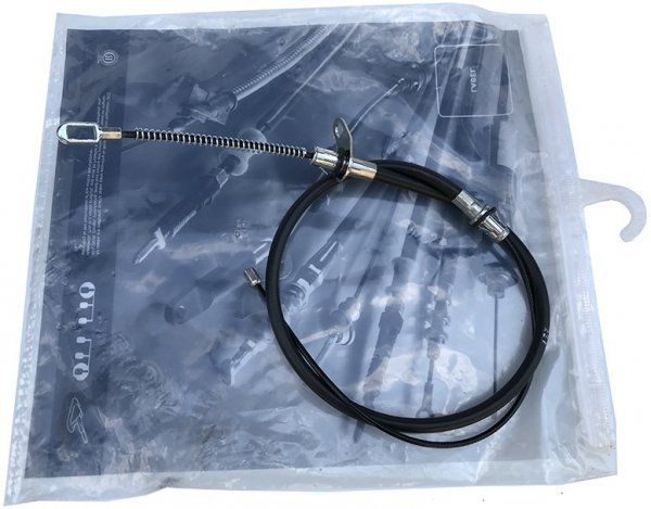Prawa końcowa linka hamulca postojowego - do tarcz Dodge Grand Caravan 2001-2007