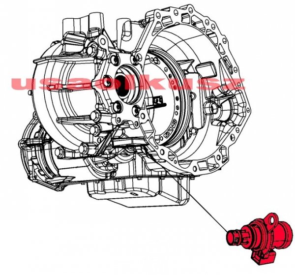 Elektrozawór VSF skrzyni 62TE 6-Speed MOPAR RAM Cargo Van 2012-2015