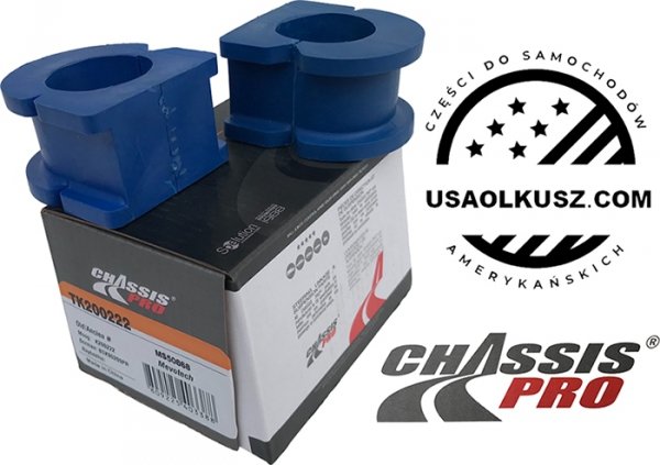 Gumy tuleje przedniego stabilizatora 36mm Chevrolet Silverado 2007-2019