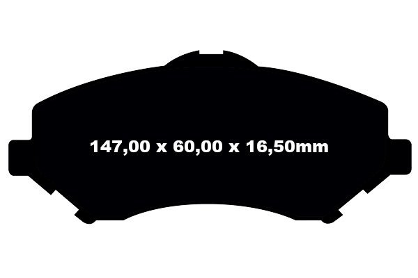 Przednie klocki Ultimax2 + NAWIERCANE NACINANE tarcze hamulcowe 302mm EBC seria GD Fiat Freemont -2012
