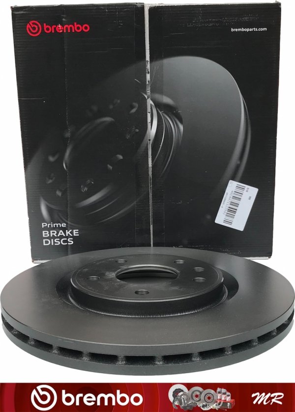 Klocki oraz tarcze hamulcowe przednie BREMBO Chrysler Pacifica 2017-
